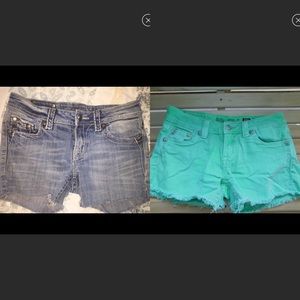 Miss Me Shorts Bundle💙💚